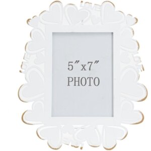 Mauro Ferretti cornice cuore 13x18 cm oro bianco
