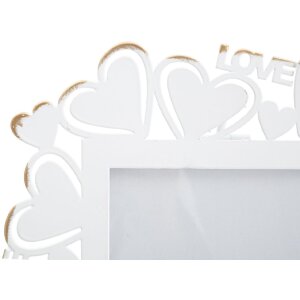 Mauro Ferretti cornice cuore 13x18 cm oro bianco