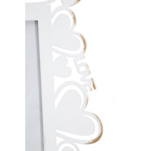 Mauro Ferretti cornice cuore 13x18 cm oro bianco