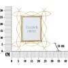 Cornice Mauro Ferretti Glam X 15x20 cm oro
