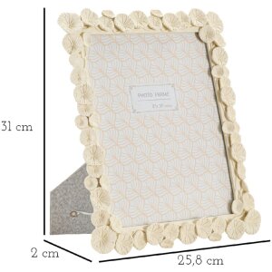 Mauro Ferretti cornice Lotus 20x25 cm crema
