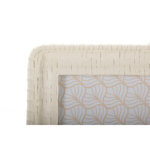 Cornice Mauro Ferretti stile bambù 26x2x31 cm crema