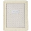 Cornice Mauro Ferretti stile bambù 26x2x31 cm crema