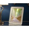 Cornice Mauro Ferretti stile bambù 26x2x31 cm crema