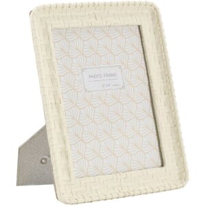 Cornice Mauro Ferretti stile bambù 15x20 cm crema