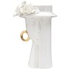 Mauro Ferretti Vaso Donna Elegante 15x13,3x23,5 cm oro bianco