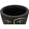 Mauro Ferretti Vaso Tribal Ø 25x25 cm oro nero