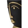 Mauro Ferretti Vaso Tribal Ø 25x25 cm oro nero