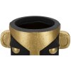 Mauro Ferretti vaso Tribal30x23,5x40 cm oro nero