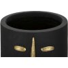 Mauro Ferretti Vaso Tribal Ø 21x45 cm oro nero