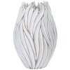 Mauro Ferretti Vaso Honduras Ø 27x41,5 cm bianco lavato