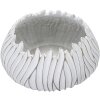 Mauro Ferretti Cachepot Honduras Ø 40x20 cm bianco lavato
