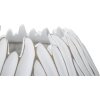 Mauro Ferretti Cachepot Honduras Ø 40x20 cm bianco lavato