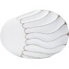 Mauro Ferretti Vaso Lines 34x11,5x24,5 cm bianco lavato
