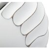 Mauro Ferretti Vaso Lines 34x11,5x24,5 cm bianco lavato