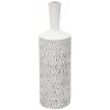 Mauro Ferretti vaso bottiglia Nairobi Ø 15x49,5 cm bianco lavato