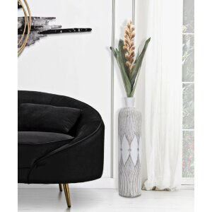 Mauro Ferretti vaso Atene Ø 15x60 cm bianco lavato