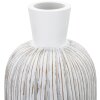 Mauro Ferretti vaso Atene Ø 15x60 cm bianco lavato