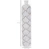 Mauro Ferretti vaso Panama alto Ø 15,5x74 cm bianco lavato