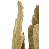 Mauro Ferretti vaso piume 34,5x34x91 cm color oro