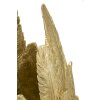 Mauro Ferretti vaso piume 32x34x80 cm color oro