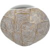 Mauro Ferretti Vaso Eklipsen 36x11x34,5 cm bianco oro