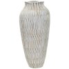 Mauro Ferretti Stiky vaso Ø 23x50 cm bianco oro
