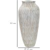 Mauro Ferretti Stiky vaso Ø 23x50 cm bianco oro