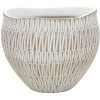 Mauro Ferretti Stiky cachepot Ø 26X20,5 cm oro bianco