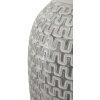 Mauro Ferretti Vaso Wave Ø 21x43 cm bianco oro