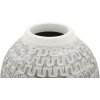 Mauro Ferretti Vaso Wave Ø 21x43 cm bianco oro