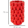 Mauro Ferretti vaso fragole Ø 20x32 cm rosso