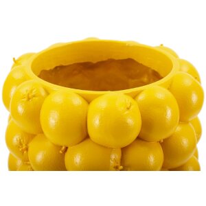 Mauro Ferretti vaso limoni Ø 21x28 cm giallo