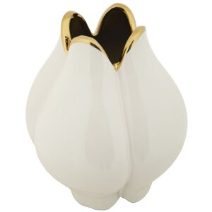 Mauro Ferretti vaso in ceramica Ø 23x27,5 cm oro...