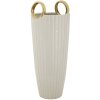 Mauro Ferretti Vaso Shopping Ø 18x45 cm oro bianco