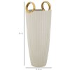 Mauro Ferretti Vaso Shopping Ø 18x45 cm oro bianco