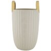 Mauro Ferretti Vaso Shopping Ø 18x25 cm oro bianco