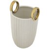 Mauro Ferretti Vaso Shopping Ø 18x25 cm oro bianco