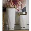 Mauro Ferretti Vaso Shopping Ø 18x25 cm oro bianco