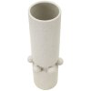 Mauro Ferretti vaso bolle Ø 15,5x41 cm crema