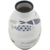 Mauro Ferretti vaso pesce Ø 21x31 cm bianco blu