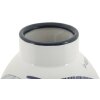 Mauro Ferretti vaso pesce Ø 21x31 cm bianco blu