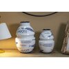 Mauro Ferretti vaso pesce Ø 21x31 cm bianco blu