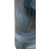 Mauro Ferretti Vaso Elegant Ø 15x34 cm blu oro con coperchio