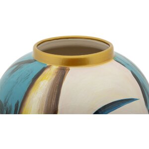 Mauro Ferretti vaso art face Ø 28x50 cm multicolore