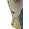 Mauro Ferretti vaso art face Ø 28x50 cm multicolore