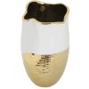 Mauro Ferretti Vaso Lux Ø 20x35 cm oro bianco