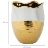 Mauro Ferretti Vaso Lux Ø 20x25 cm oro bianco