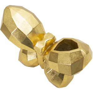Mauro Ferretti vaso farfalla 22,5x8x15 cm oro