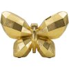 Mauro Ferretti vaso farfalla 22,5x8x15 cm oro